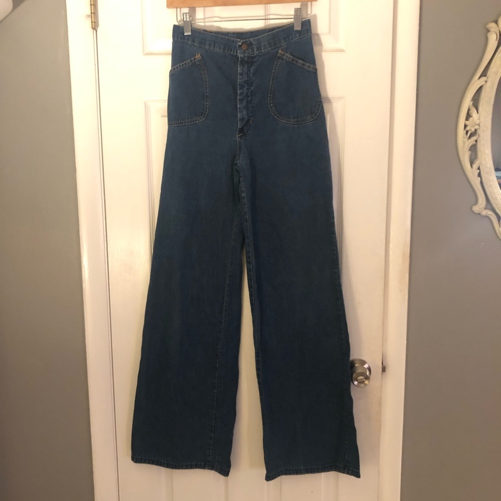 High Waisted Wide Leg Jeans
